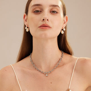 Heart Diamond Chain Necklace