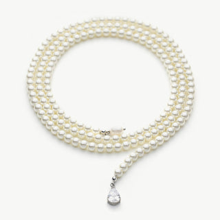 Long Pearl Necklace