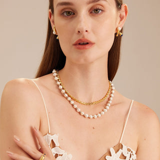 Pearl Beaded Necklace