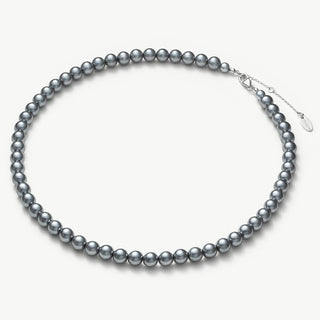 Dove Grey Water Pearl Necklace