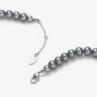 Dove Grey Water Pearl Necklace