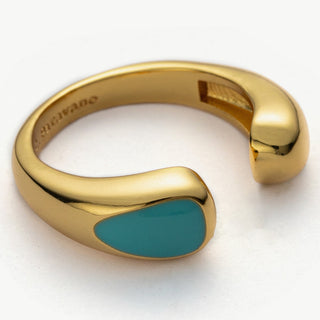 Savi Sculptural Onyx Open Ring