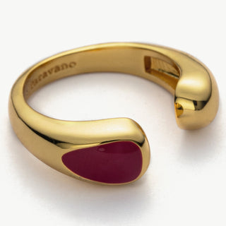 Savi Sculptural Onyx Open Ring