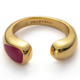 Savi Sculptural Onyx Open Ring