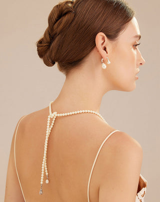 Double Pearls Earrings